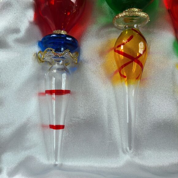 Vintage Thomas Pacconi Classics Museum Series Icicle Christmas Ornaments w/ COA - Picture 6 of 10